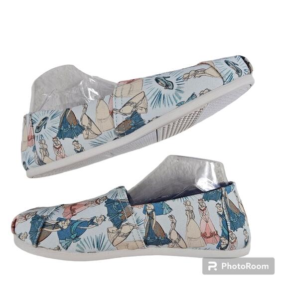 TOMS Disney Princess Alpargatas NWOT Women's Size 10 - Picture 5 of 8